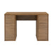 Charlton Ribbed Walnut Desk-Cheshire Furniture Outlet