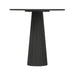 Leckford Ribbed Occasional Table | Black Oak-Cheshire Furniture Outlet