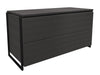 Federico Chests Of Two Drawers Black Oak Veneer-Cheshire Furniture Outlet