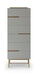 Alberto Narrow Chests Of Six Drawer White Matt Lacquer-Cheshire Furniture Outlet