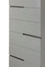 Alberto Narrow Chests Of Six Drawer White Matt Lacquer-Cheshire Furniture Outlet