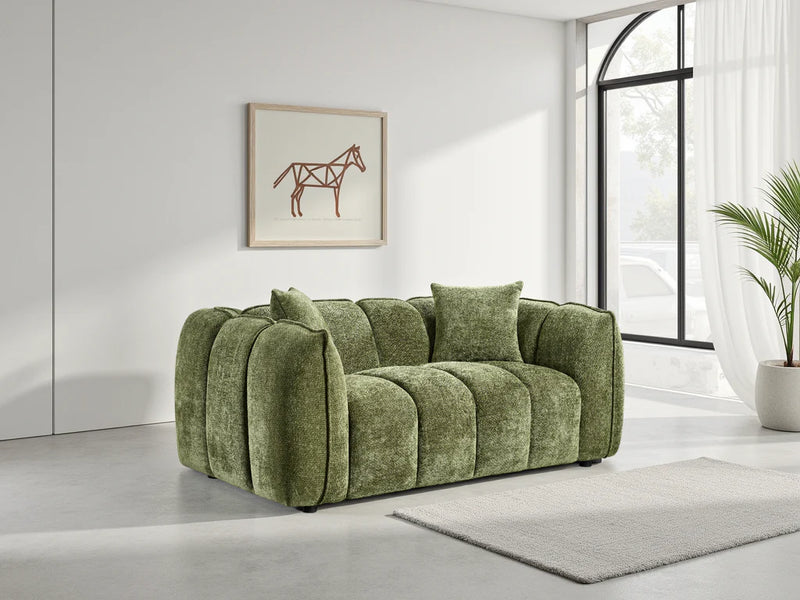 Venice Sofa Olive 2 Seater — Cheshire Furniture Outlet