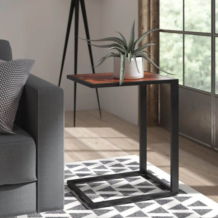 Walnut Ridge C-Table-Cheshire Furniture Outlet