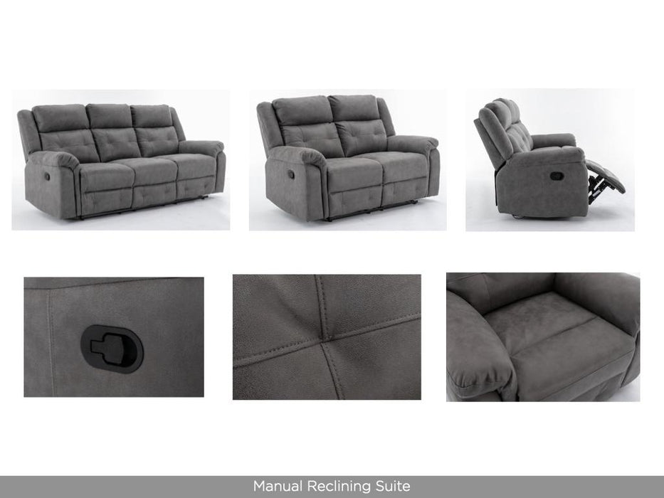 Berkeley 2 Seater Dark Grey