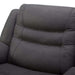 Silver Fabric Elegance Power Reclining Sofa-Cheshire Furniture Outlet