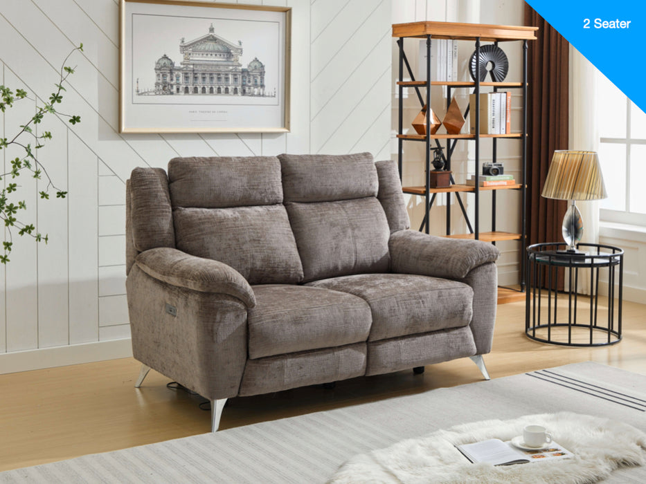 Monroe 2 Seater Stone (Electric)