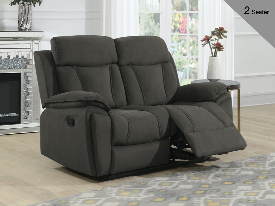 Kensington 2 Seater Recliner Chocolate
