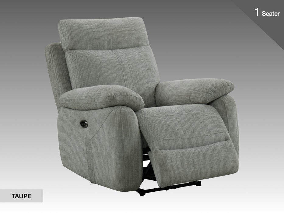 Covington Armchair Taupe Electric