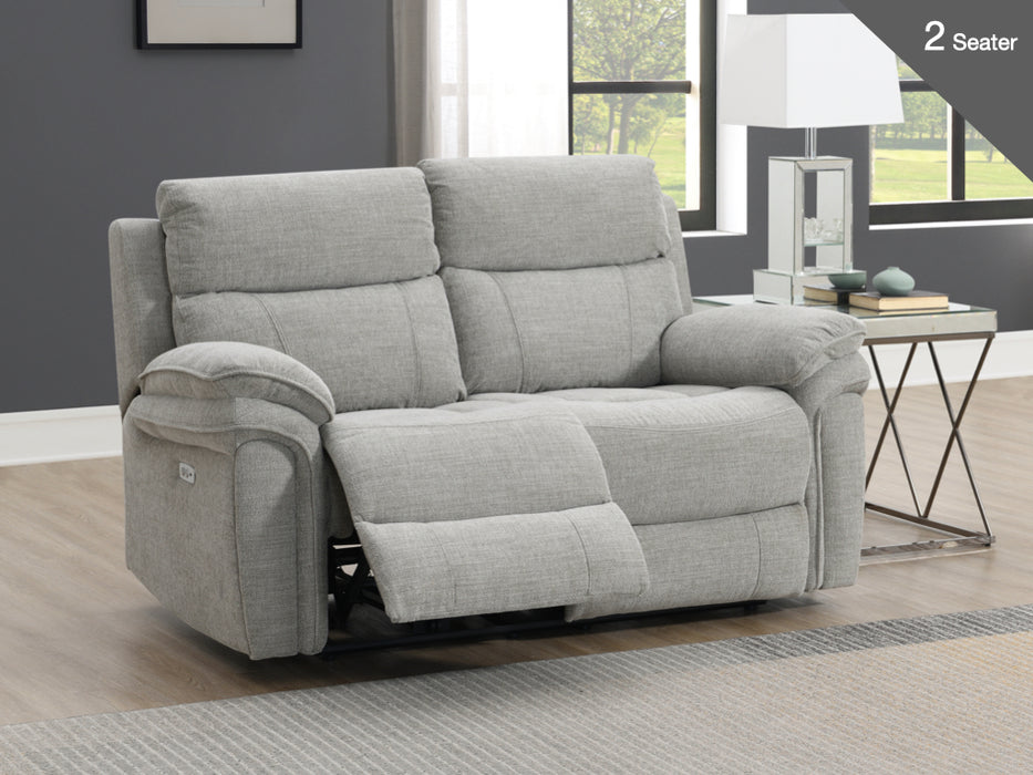 Harrow 2 Seater Electric Light Grey