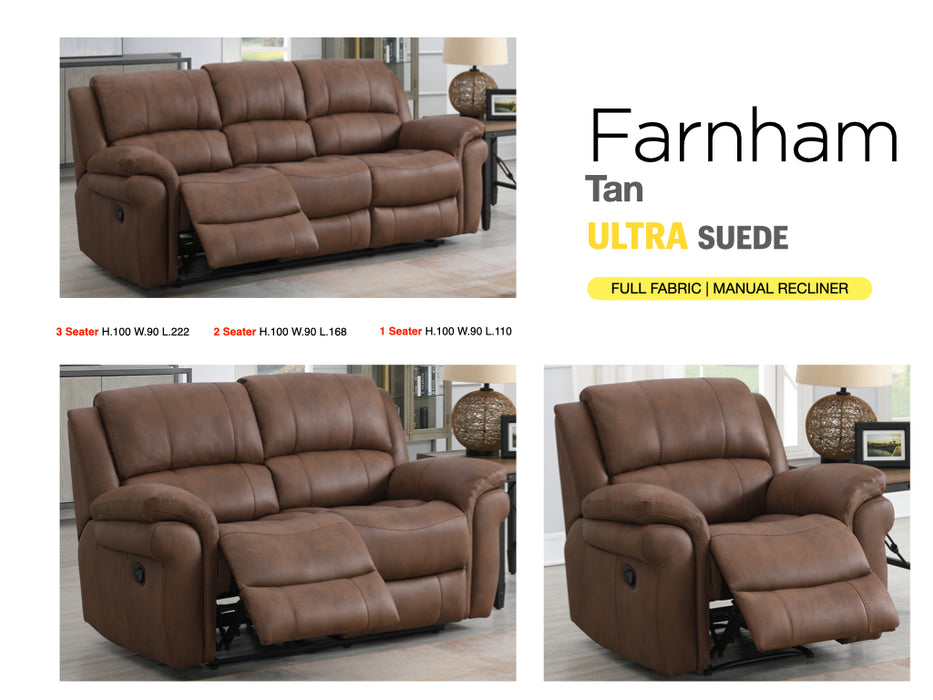 Farnham Armchair Seater Ultra Tan