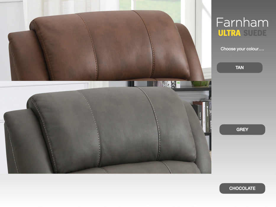 Farnham 3 Seater Ultra Tan