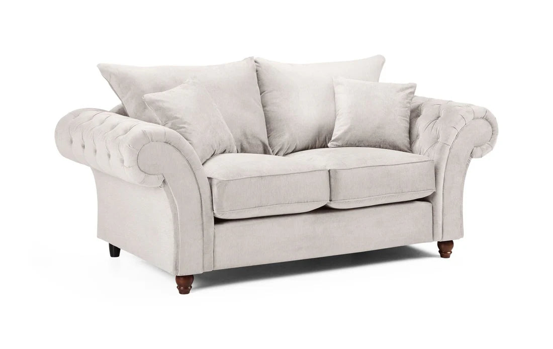 Windsor Fullback Sofa Stone 2 Seater — Cheshire Furniture Outlet