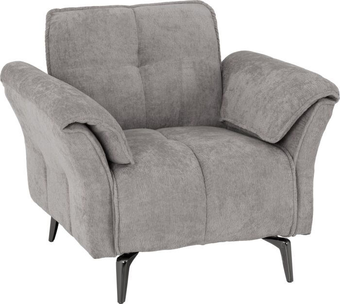 Amalfi Sofa Suite, Grey Fabric