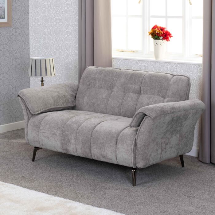 Amalfi Sofa Suite, Grey Fabric