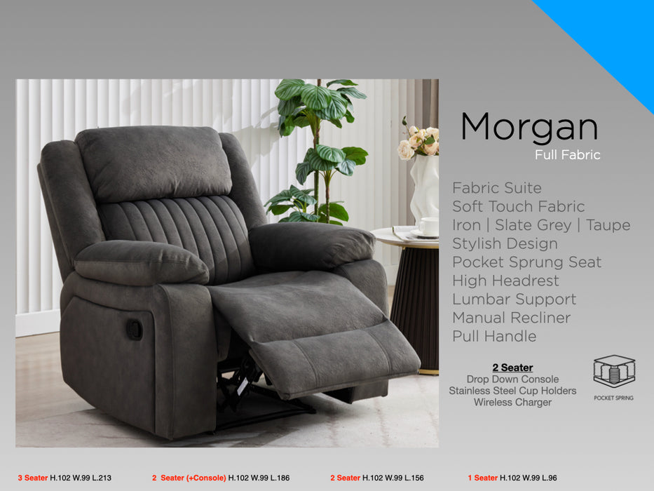 Morgan Chair Recliner Iron