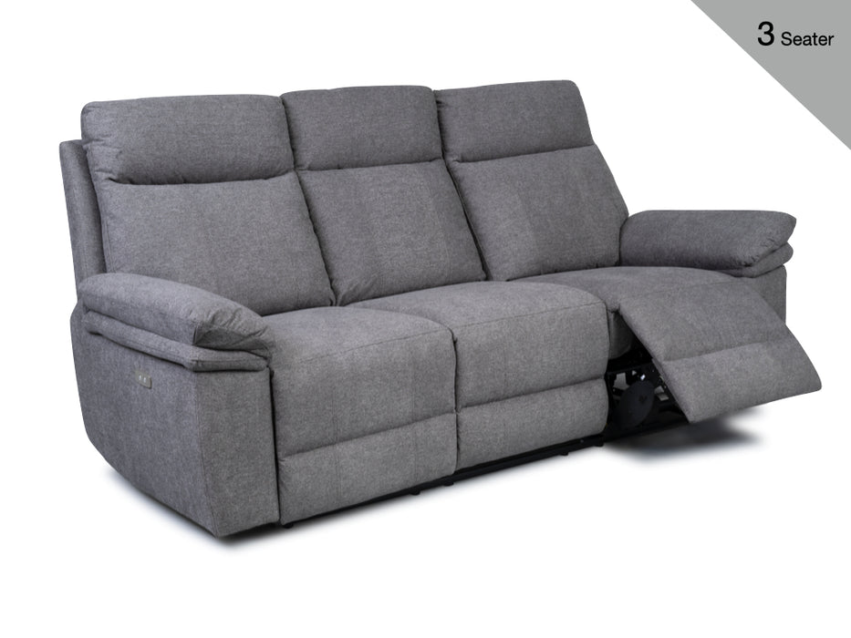Horizon 3 Seater Electric Dark Grey