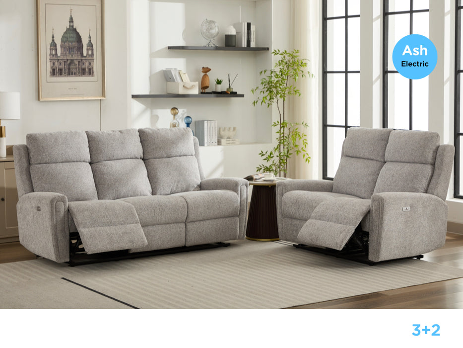 Mayfair 3+2 Suite Ash (Electric)