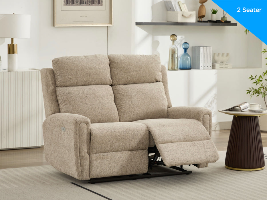 Mayfair 2 Seater Beige (Electric)
