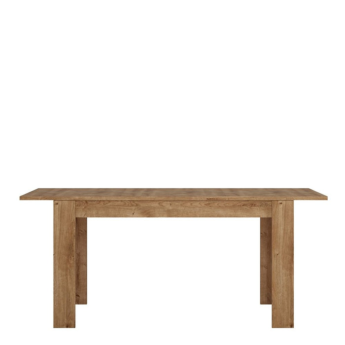 Fribo Rectangular 4-6 Seater Extending Dining Table 140-180cm in Oak