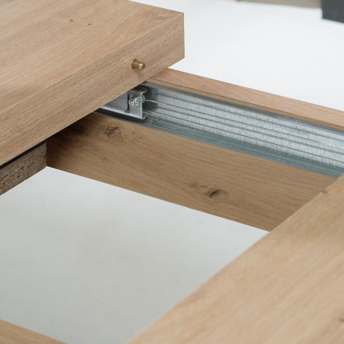 Trondheim 8 Seater Extending Dining Table in Artisan Oak 160.4-206.4cm