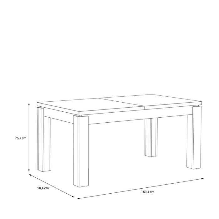 Trondheim 8 Seater Extending Dining Table in Artisan Oak 160.4-206.4cm