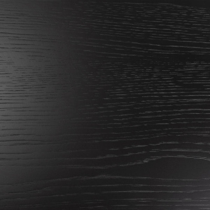 Furniture To Go, Roxby 4 Seater Round Dining Table in Matt Black 120x76cm, Sold by Cheshire Furniture Outlet