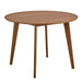 Furniture To Go, Roxby 4 Seater Round Dining Table in Walnut 120x76cm, Sold by Cheshire Furniture Outlet