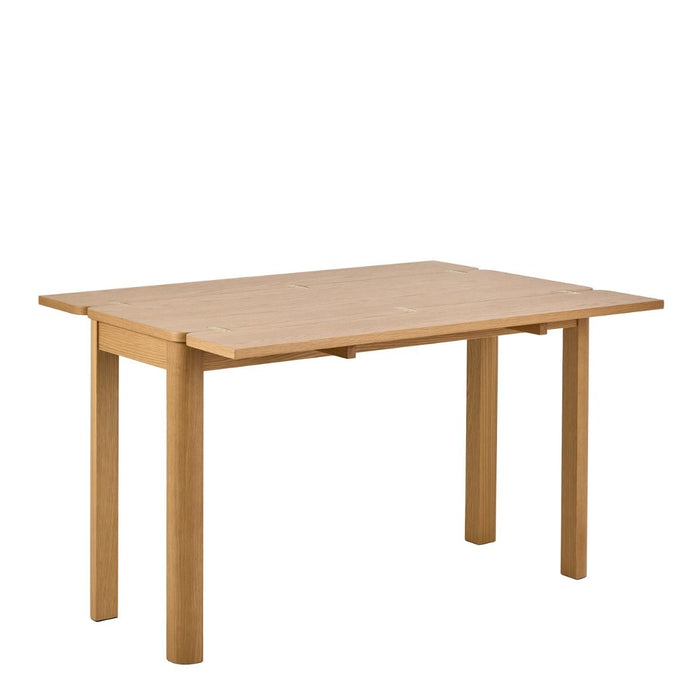 Southampton 2-4 Seater Extendable Rectangular dining table in Matt Oak 45-90cm