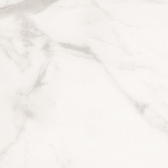 Heaven 4 Seater Rectangular Dining Table with Ceramic White Top 135x75.5cm