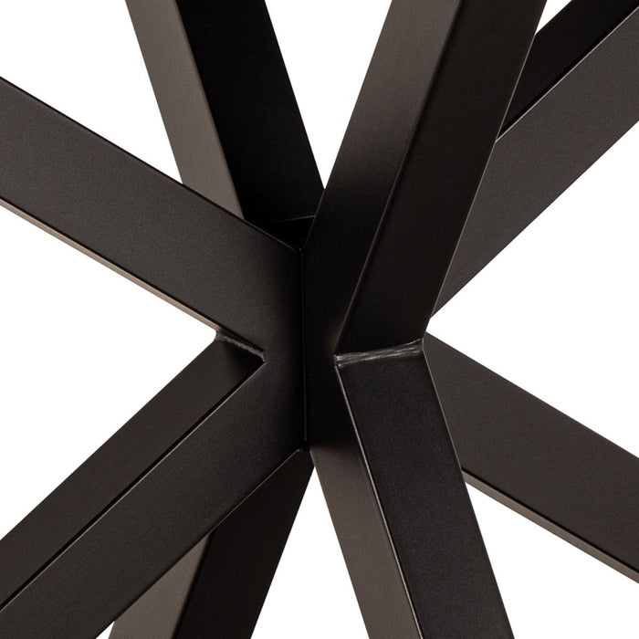 Furniture To Go, Heaven 4-6 Seater Rectangular Dining Table in Ceramic Rusty Brown 160x75.5cm, Sold by Cheshire Furniture Outlet