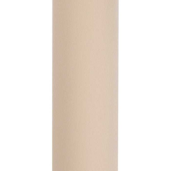 Furniture To Go, Ibiza 4 Seater Round Dining Table with Beige Top and Matt Beige Base 110x74cm