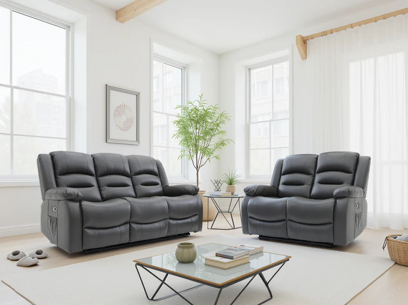 Alva Electric Recliner Sofa 3+2 Set