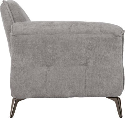 Amalfi 2 Seater Sofa, Grey Fabric