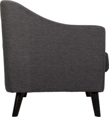 Ashley 1 Seater Sofa, Dark Grey