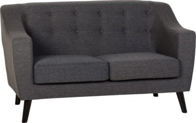 Ashley 2 Seater Sofa, Dark Grey