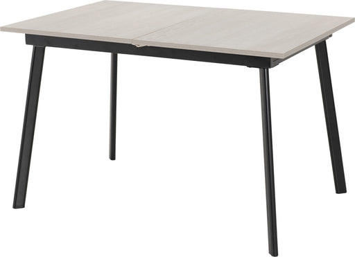 Avery Extending Dining Table - Concrete/Grey Oak Effect/Black