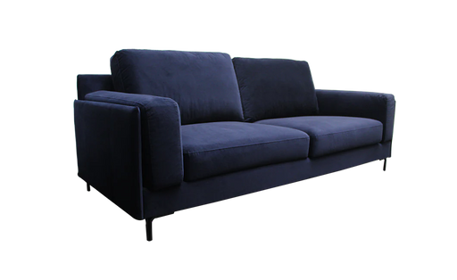 Aubyn 3-Seater Sofa - Dark Blue-Cheshire Furniture Outlet