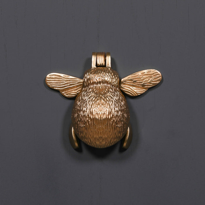 Brass Bumblebee Door Knocker