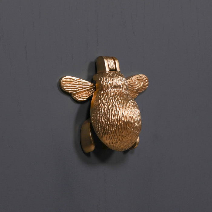 Brass Bumblebee Door Knocker