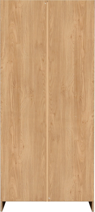 Bellingham 2 Door Wardrobe, Oak Effect