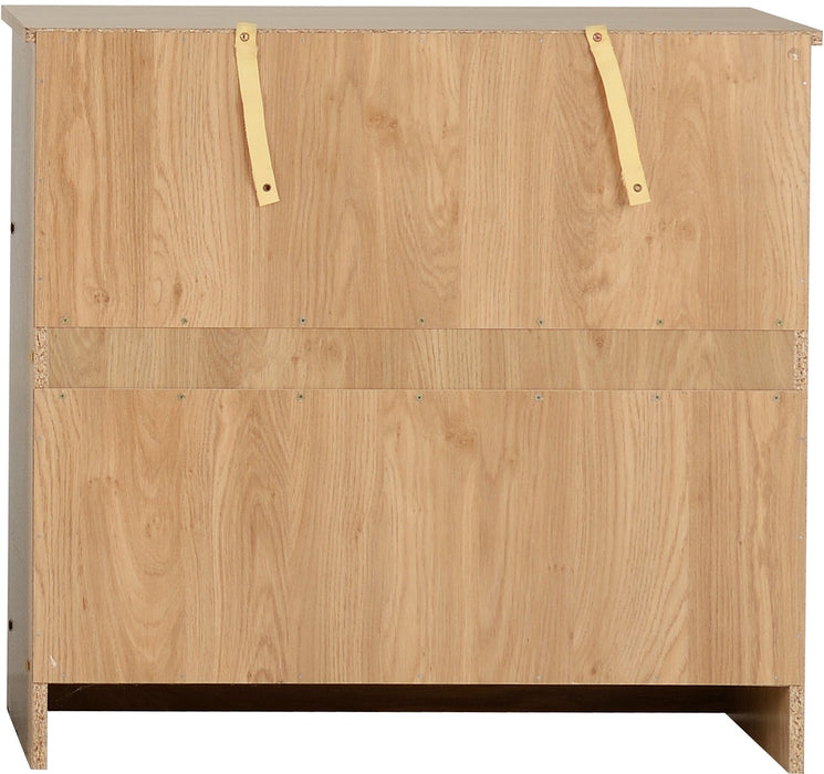 Bellingham 3 Drawer Chest - Oak Effect