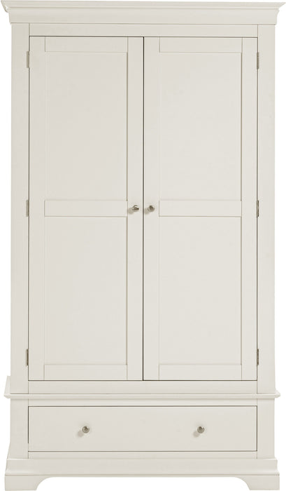 Bordeaux 2 Door Wardrobe - Ivory