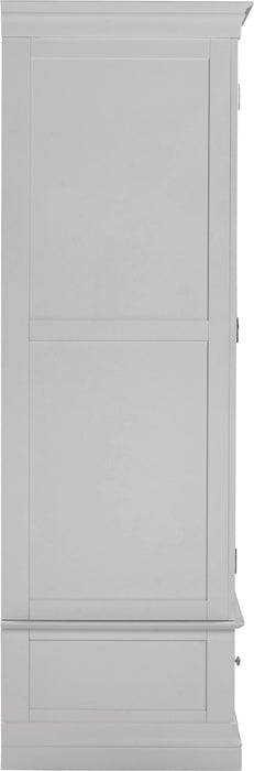 Bordeaux 3 Door Wardrobe - Pebble Grey