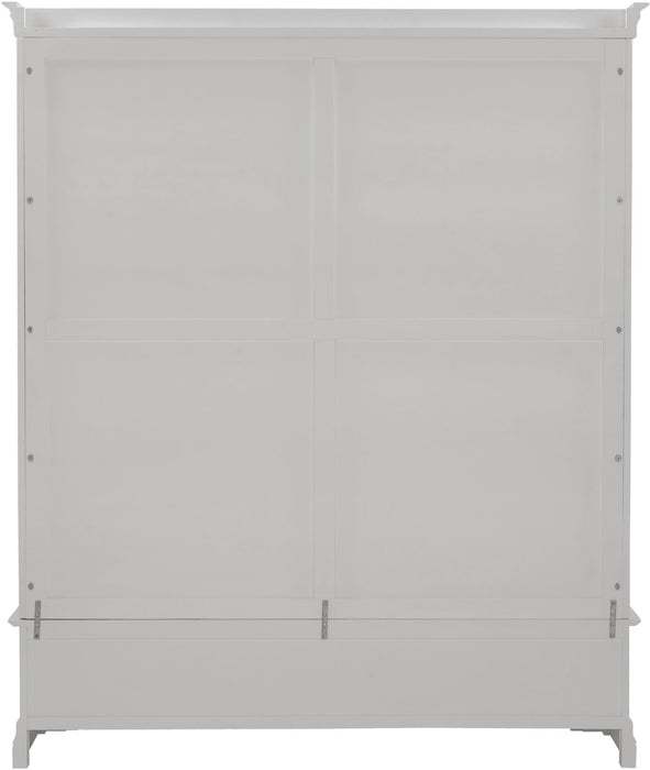 Bordeaux 3 Door Wardrobe - Pebble Grey