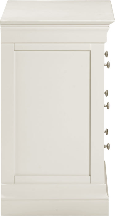 Bordeaux 3 Drawer Chest - Ivory