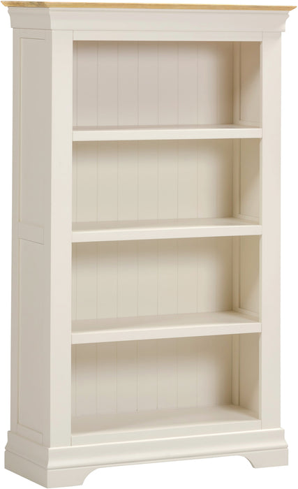 Bordeaux Wooden Bookcase, Ivory