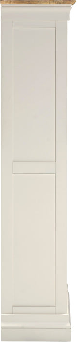 Bordeaux Wooden Bookcase, Ivory