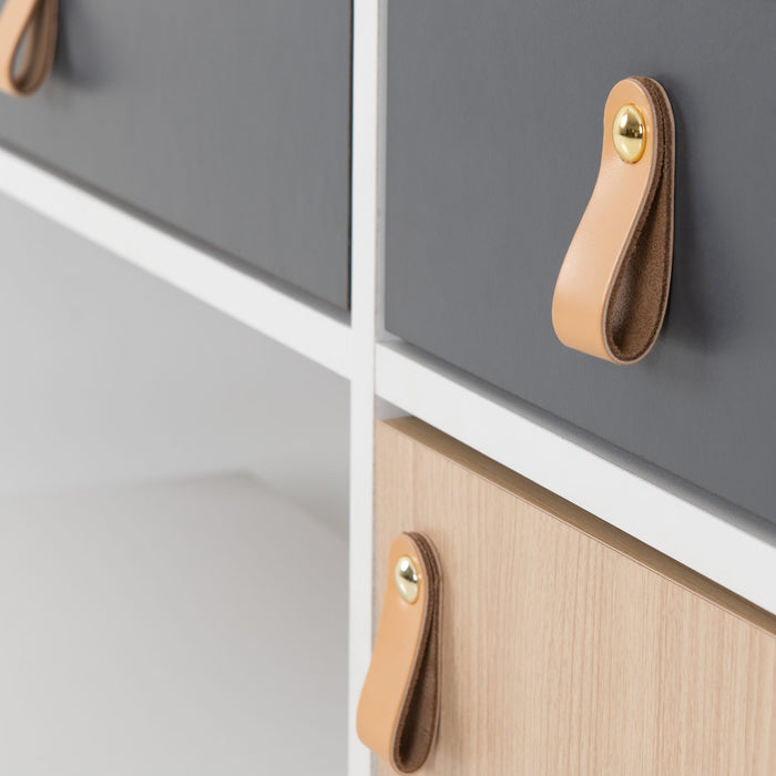 Brooklyn Dressing Table - Oak Effect/ Grey