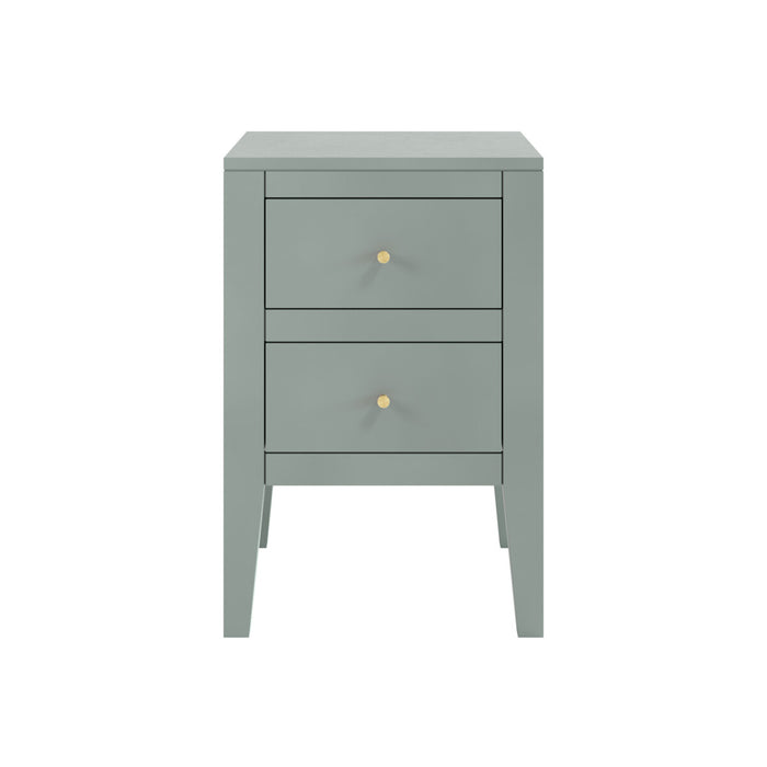 Alton Bedside | Pigeon Grey-Cheshire Furniture Outlet