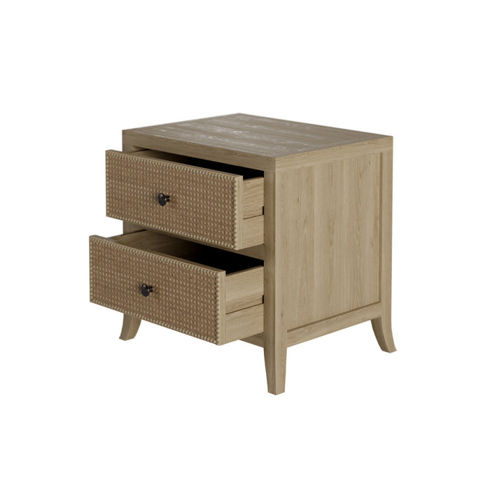 Witley Bedside | Two Drawers-Cheshire Furniture Outlet